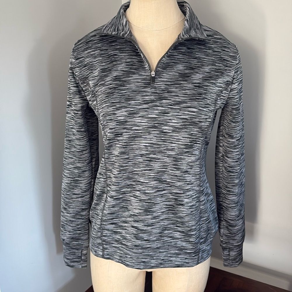 J Crew 1/4 Zip Training Running Long Sleeve Top Size S